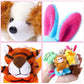 Twister.CK 24 Pack Easter Eggs Filled with Mini Plush Animals Stuffed Toy for Kids Easter Basket Stuffers/Fillers, Easter Eggs Hunt, Easter Party