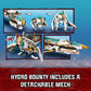 LEGO NINJAGO Hydro Bounty Building Set, 71756 Submarine Toy with Kai and NYA Minifigures, Ninja Toys, Gifts, Presents for Kids, Boys, Girls Age 9 Plus