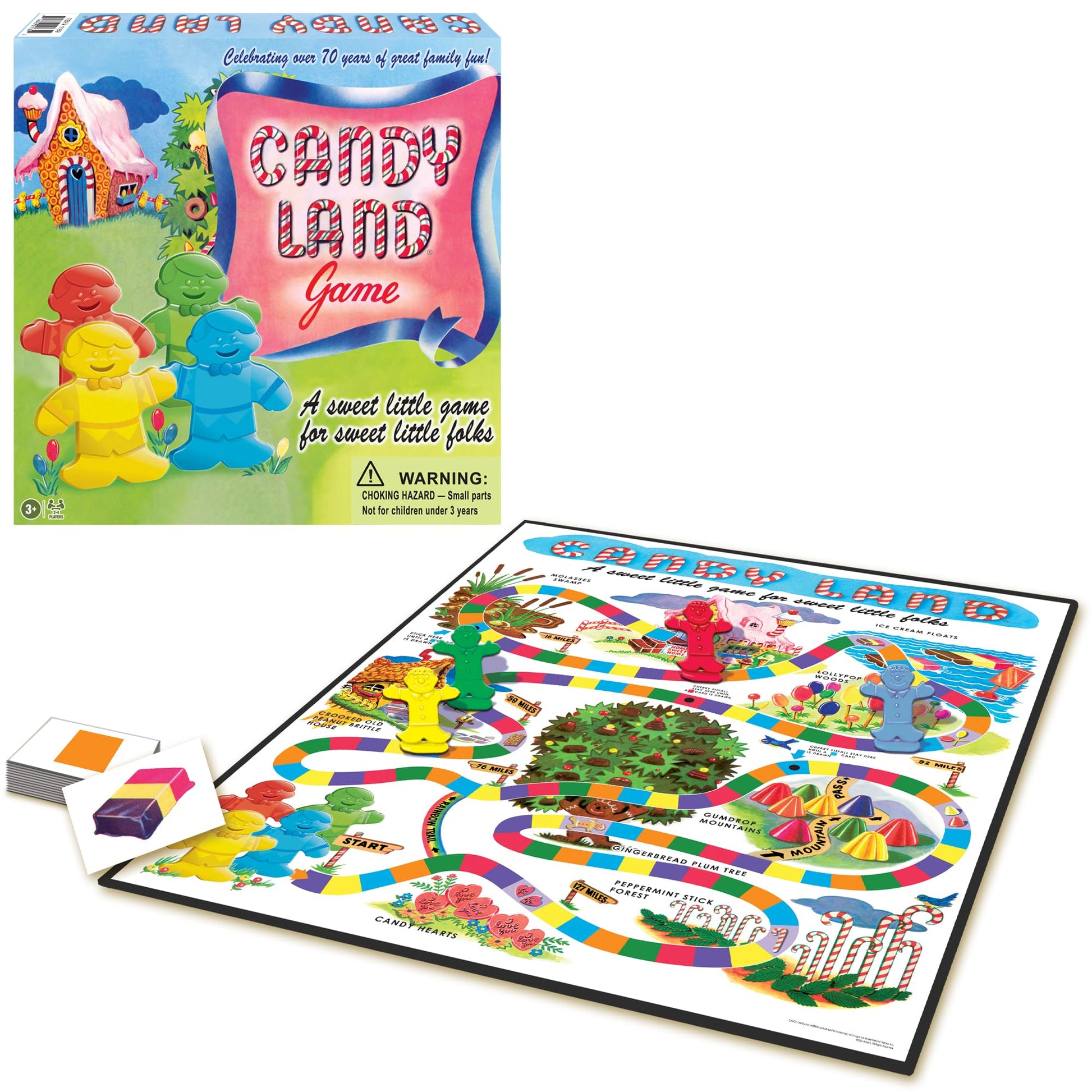 Winning Moves Games Candy Land 65th Anniversary Game, Multicolor (1189) 2-4 players
