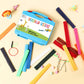 CALPALMY (800 PCS Wax Sticks for Kids, Bendable Wax Yarn Sticks - 13 Neon Colors Doodle Stigs Travel Kit - DIY Crafts and Home Partty, School Project