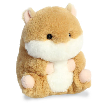 Aurora® Playful Rolly Pet™ Frolic Hamster™ Stuffed Animal - Compact Size for On-the-Go Fun - for Adults, Kids, Birthdays, and Anniversaries - Brown 5