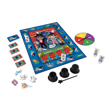 Peaceable Kingdom Hoppin' to the Show Cooperative Game for Kids