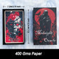Midnight Oracle Cards, 50 Gothic Dark Fantasy Cards with Comprehensive Guide Book, Front and Back Meanings, Reflection Tips, Self Discovery Oracle