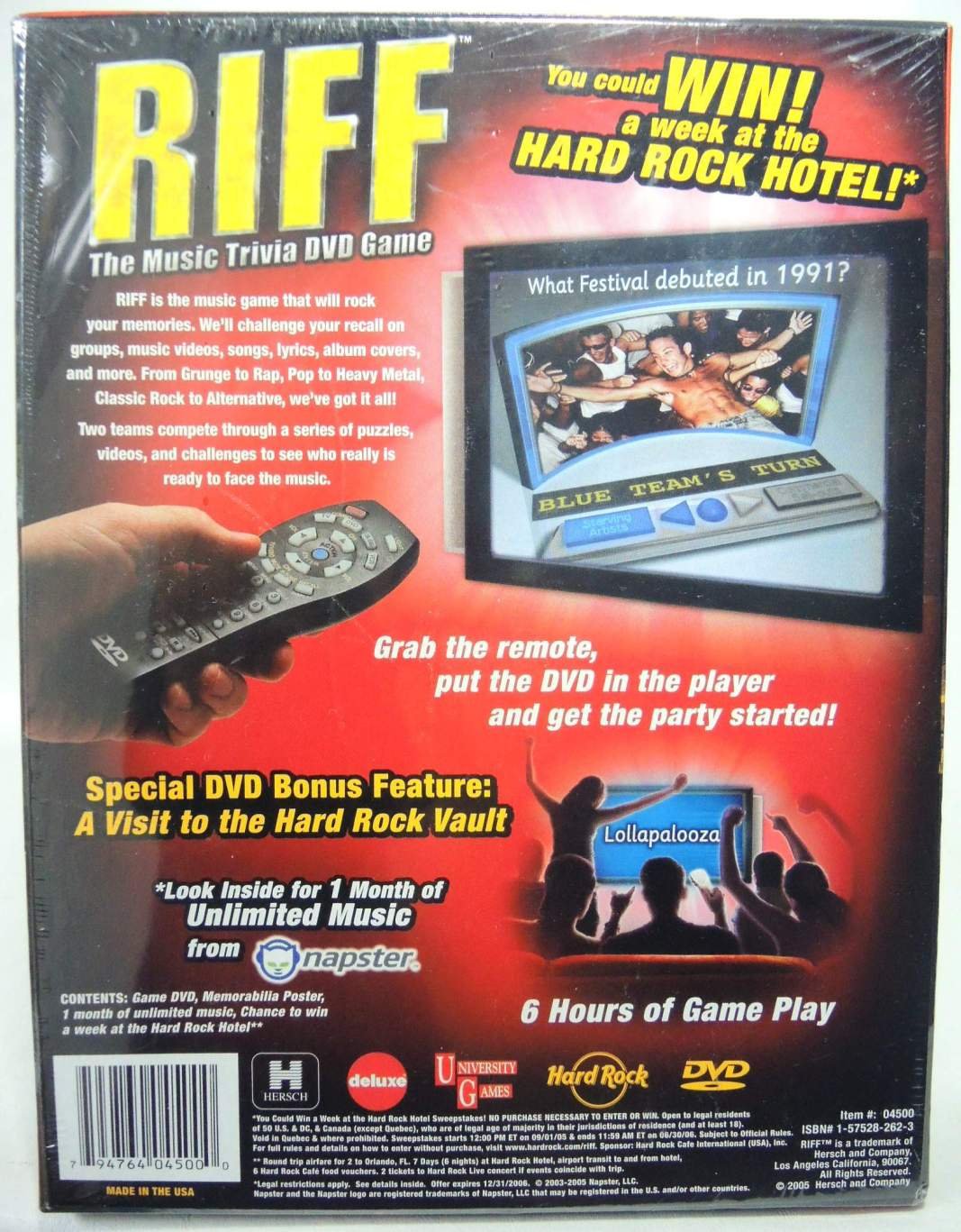 Riff DVD Game