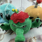 JHESAO 3 PCS Plants and Zombies Cactus Plush Zombies Plants Sets Toys Potato Mine, Cactus PVZ Plushies 1 2 Stuffed Soft Iceberg Lettuce Doll