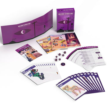 Renegade Game Studios Welcome to Night Vale Tabletop RPG Box Set - Podcast Adventure Game with Rules, Screen, Dice & Pre-Generated Characters