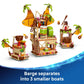 LEGO Disney Moana 2 Kakamora Barge Kids Toy - Pretend Play Building Set for Boys and Girls, Ages 7+ - 9 Characters, Including Moana, Maui, Kotu,