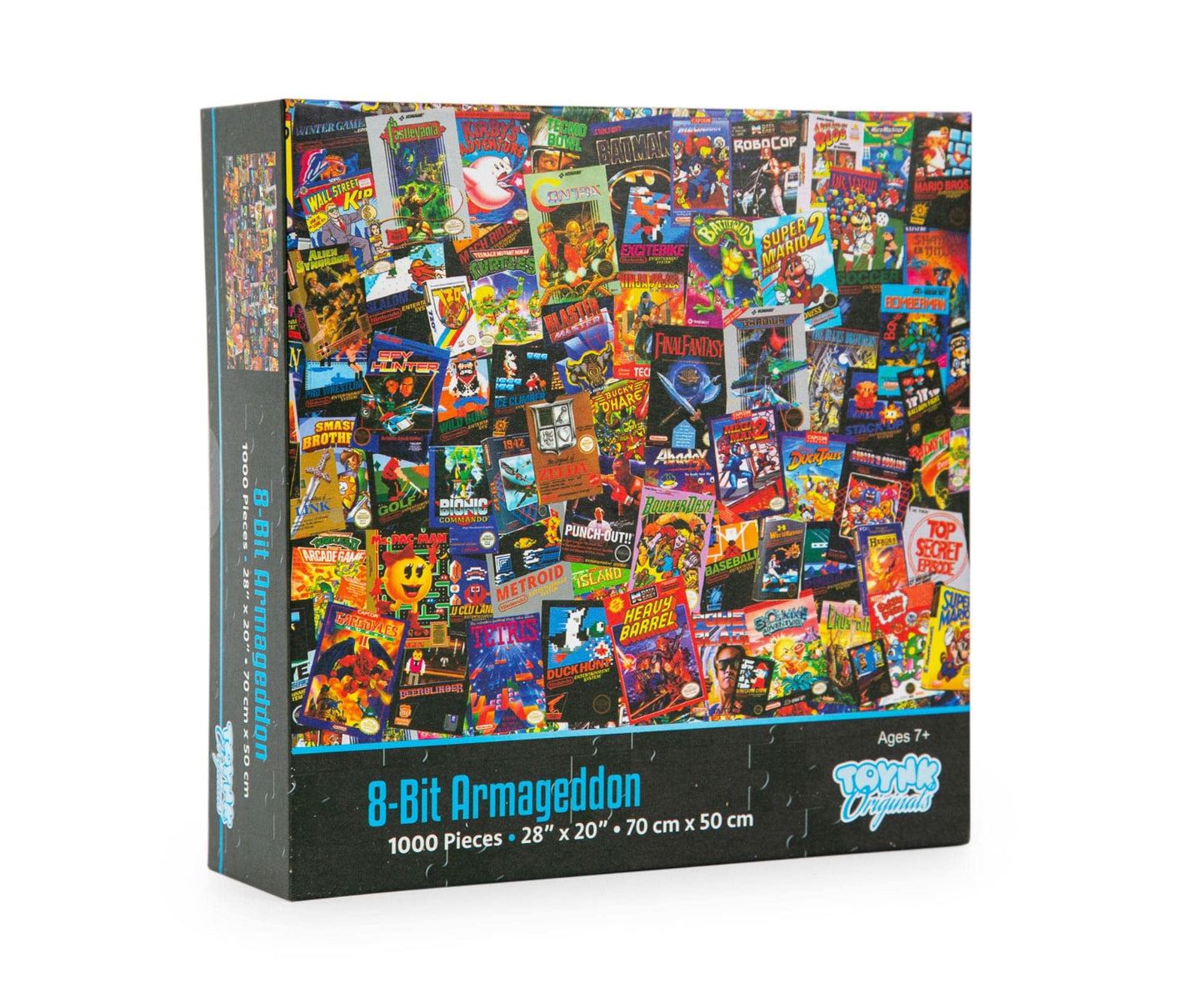 8-Bit Armageddon Retro Video Game Puzzle for Adults and Kids | 1000 Piece Jigsaw Puzzle Toy | Interactive Brain Teaser for Family Game Night | 28 x 20