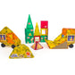 Tytan Tiles Construction Site & Trucks 60-Piece Magnetic Tiles Building Set, Fun Kids’ STEM Toy, Creative Play, Shape & Pattern Recognition, Fine