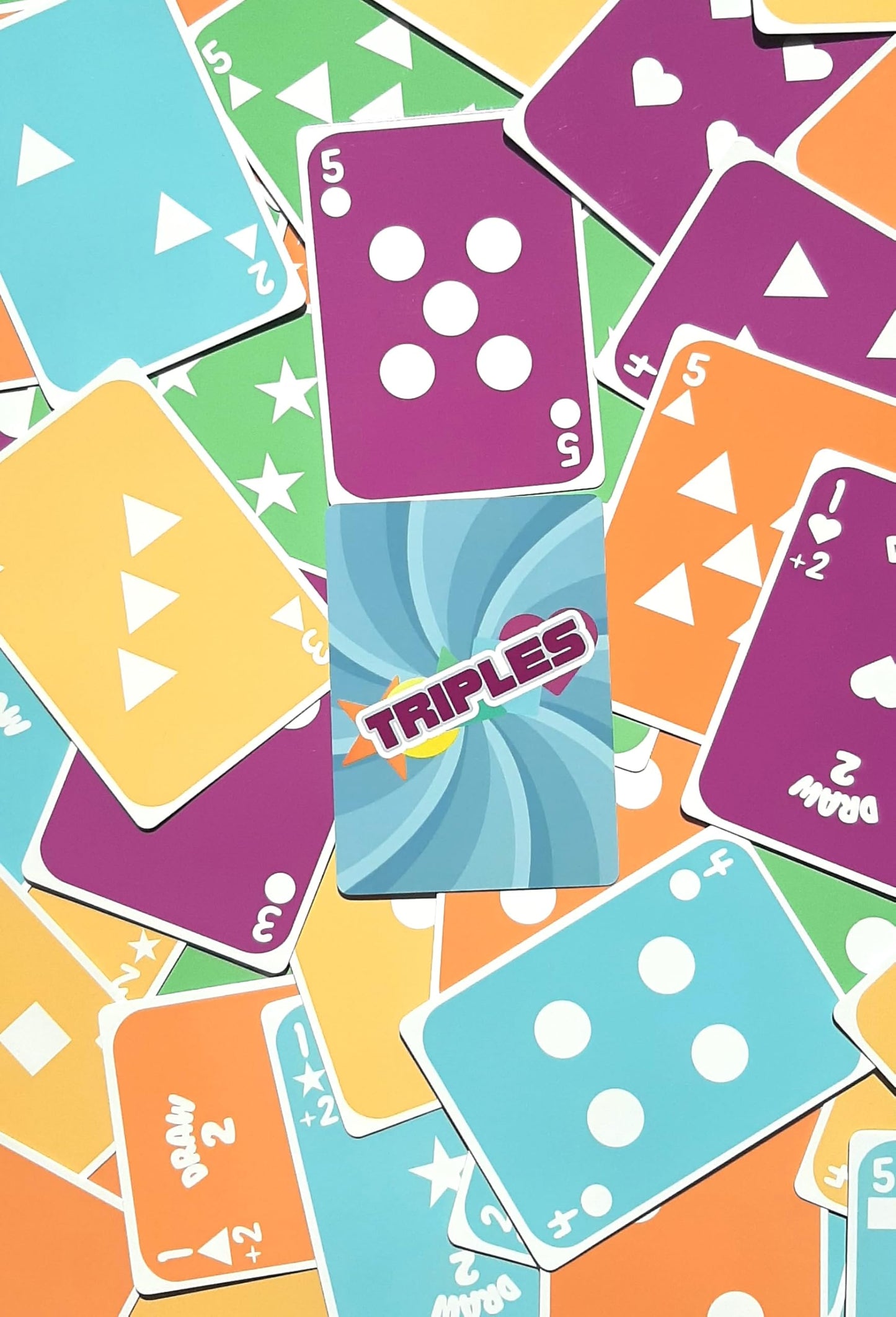 Dad Bomb Games Triples - The Ultimate in Card Matching Fun for Kids, Teens and Adults. Easy to Learn and Perfect for Game Nights with Family