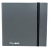 Ultra PRO Eclipse 12-Pocket Smoke Grey PRO-Binder for 480 Cards - Standard Size, Protects Collectible, Gaming, Sports Cards in Ultra PRO Deck