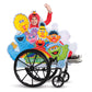 Disguise Sesame Street Adaptive Wheelchair Cover Costume Accessory, Official Sesame Street Rolling Costume for Wheelchair