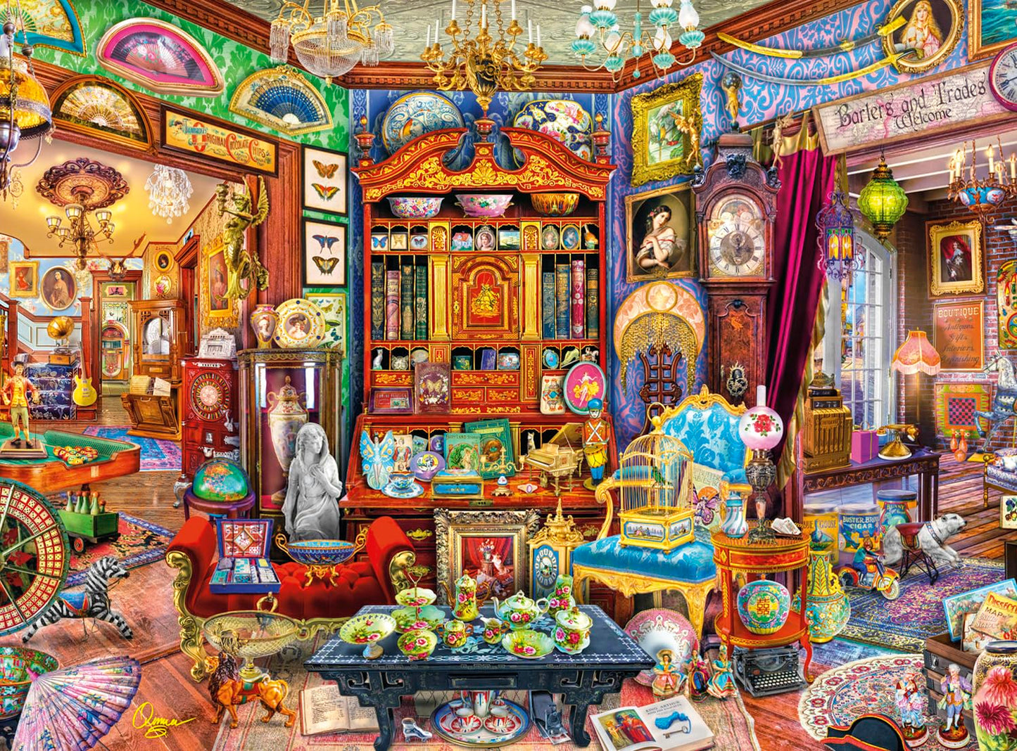 Buffalo Games - Aimee Stewart Curiosity Shop - 1000 Piece Puzzle for Adults