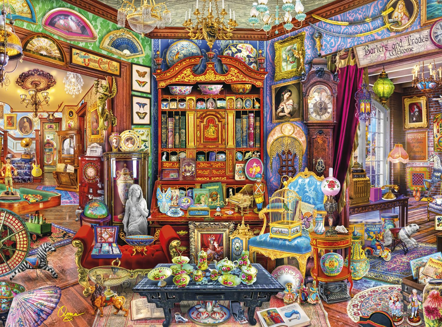Buffalo Games - Aimee Stewart Curiosity Shop - 1000 Piece Puzzle for Adults