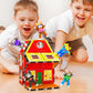 PicassoTiles 6pcs Pete the Cat Magnetic Figures Family Animal Action Character Toddler Toys Magnet Expansion Pack Building Blocks Add-on Educational