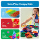 PicassoTiles Magnetic Tiles Building Blocks Mini Size Diamond Series Magnet Toys Travel Size On-The-Go Magnets Construction Sensory Toys Gifts