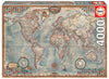 4,000 Piece Puzzle - The World Map