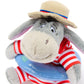 Disney Store Official Bathing Suit Plush - 7" Eeyore Mini Bean Bag Plushie - Cute Stuffed Animal with Detailed Sculpting, Embroidered Features & Bean