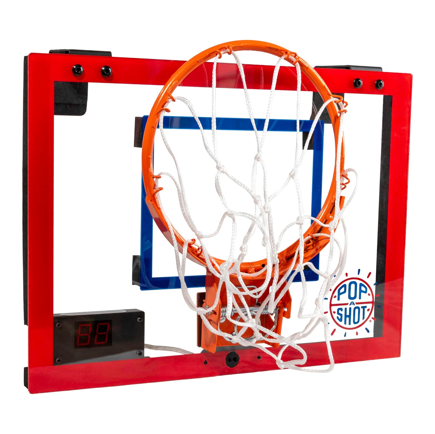 Pop-A-Shot Super Slam | Over the Door Mini Basketball Hoop Built for Dunks