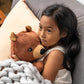 HUGIMALS Darby the Bear 20 Inch 4.5 lb Heavy Cute Sensory Weighted Comfort Plush | Large Unscented Washable Self Care Calming Stuffed Animal for Kids