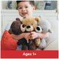 GUND Fuzzy Teddy Bear, Premium Stuffed Animal for Ages 1 and Up, Beige, 13.5”
