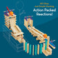 MindWare KEVA Contraptions Reactions Planks Building Toy - 178 KEVA Building Planks (191 Piece Set) - Free-Form Wood Building Set for Kids to Create