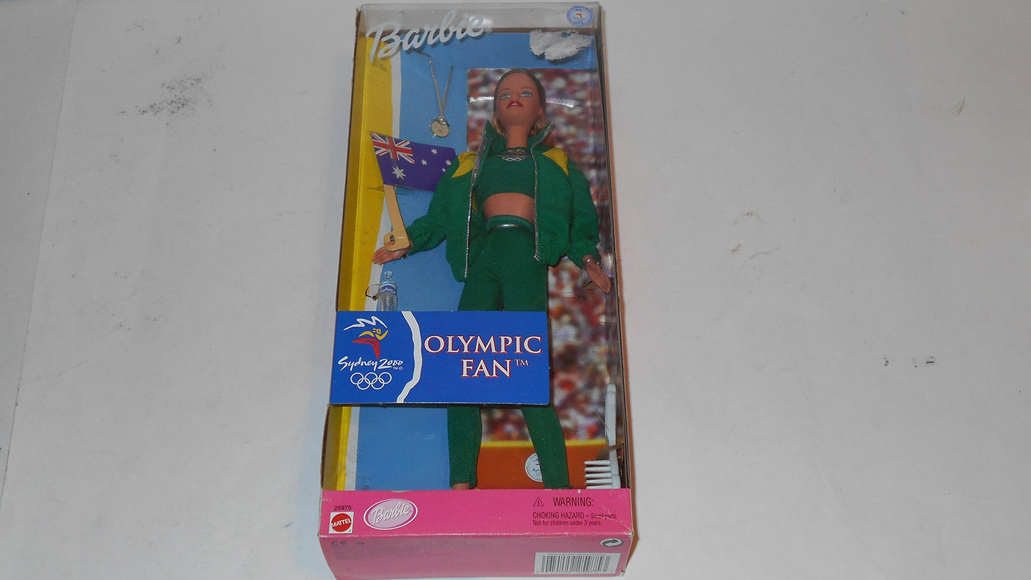 Barbie 25975 1999 Sydney 2000 Australia Olympic Fan Doll