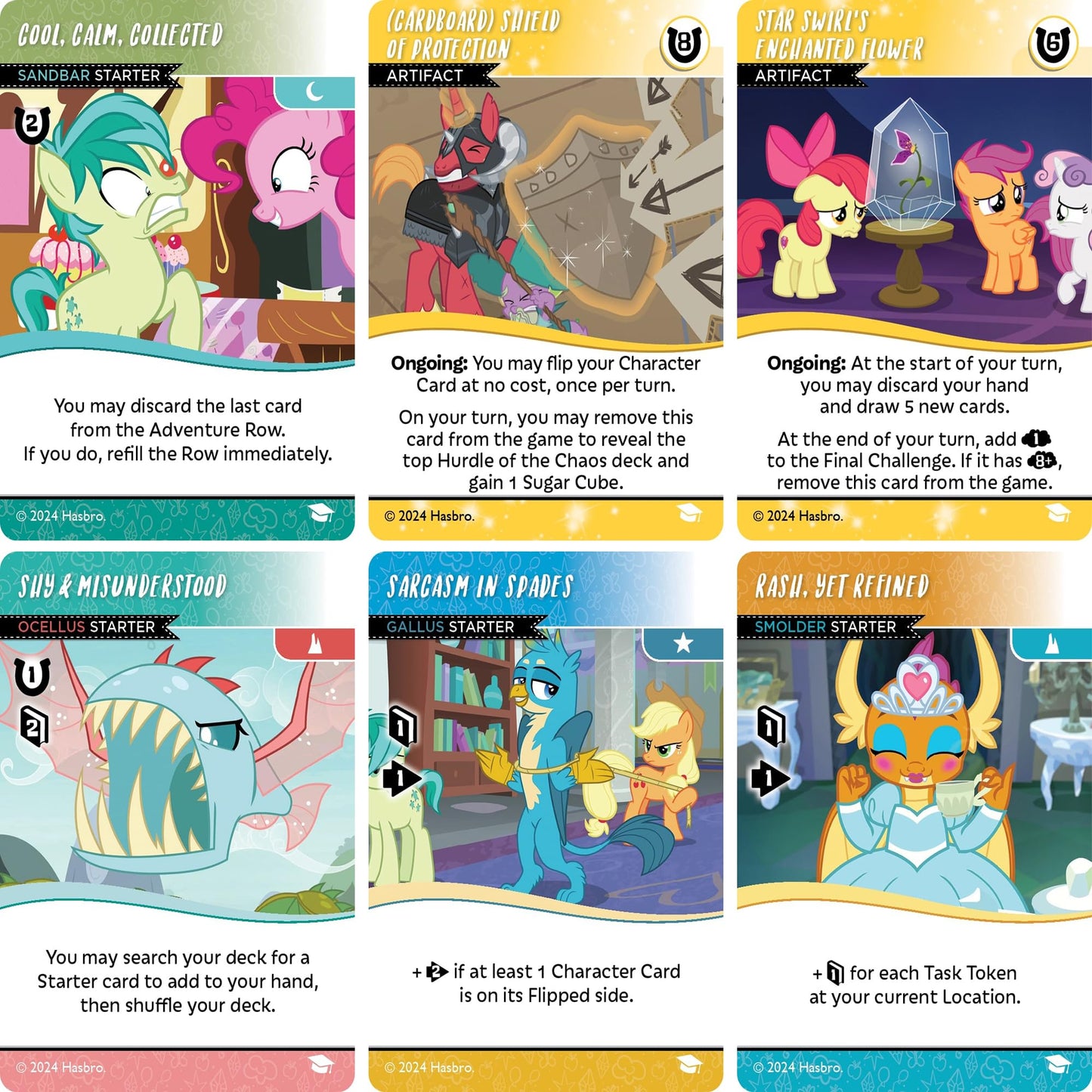 Renegade Game Studios My Little Pony Deck-Building Game Expansion: Scholarly Shenanigans with 85 New Cards, Cooperative Gameplay, Ages 14+, one