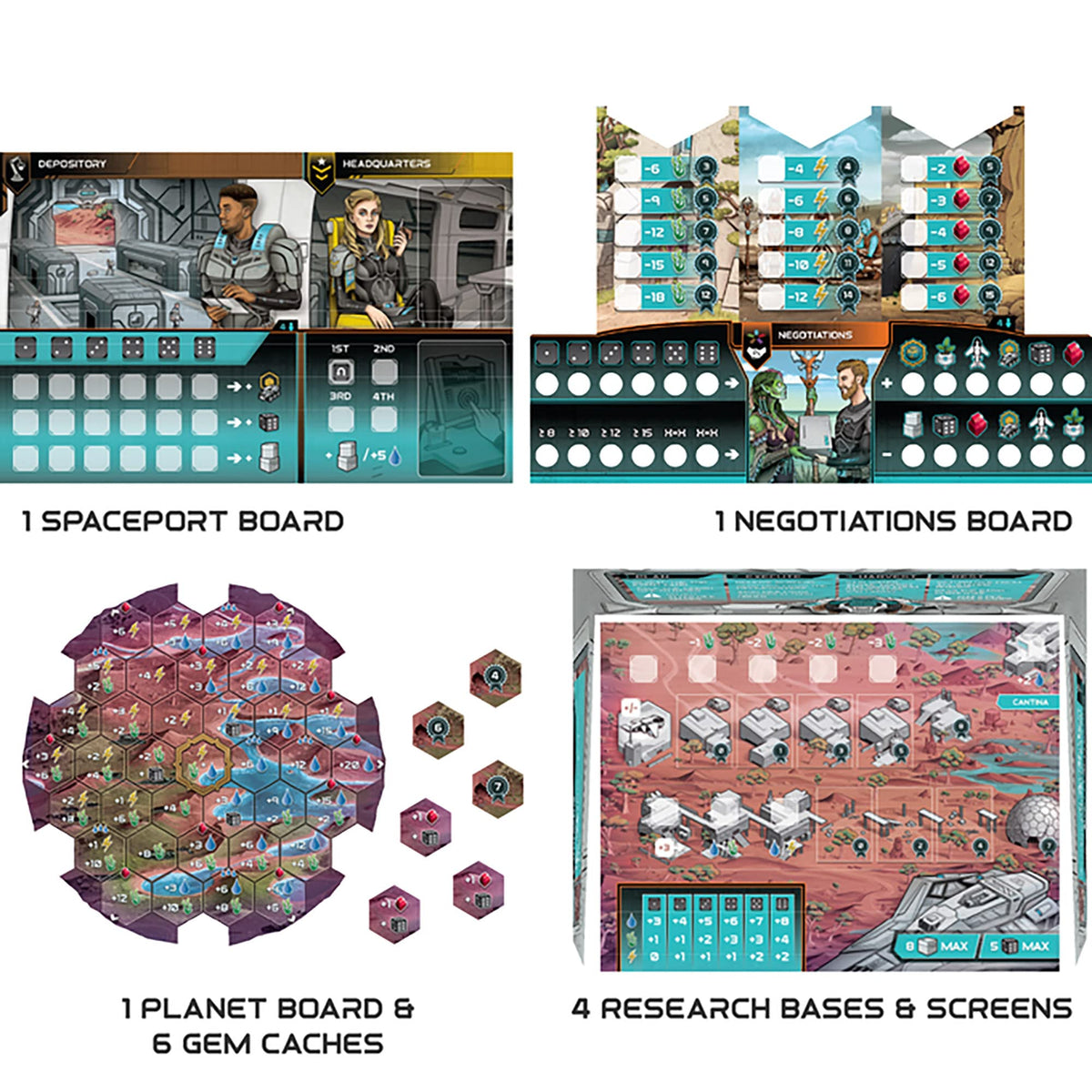 Renegade Game Studios Circadians: First Light Strategy Board Game