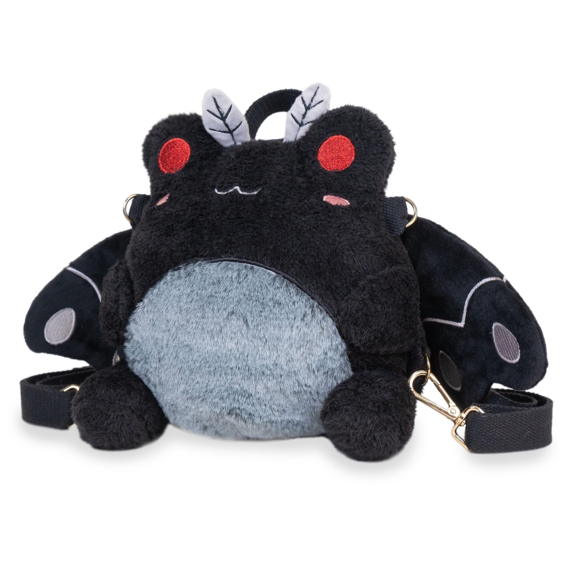 PlushGoals Mothman Wawa Backpack - Kawaii Cryptid Plush Bag, 9 in