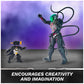 DC Comics Metal Force Brainiac vs Batman Figure Pack