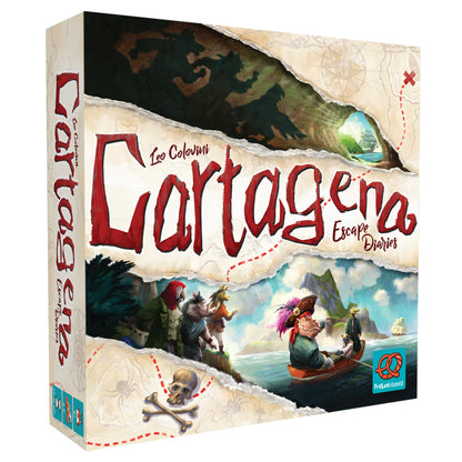 Cartagena Escape Diaries - Pirate Adventure Strategy Game for Kids and Adults, Ages 8+, 2-5 Players, 30-45 Min Playtime, by Pretzel Games