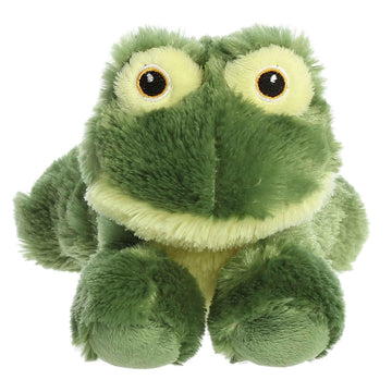 Aurora® Responsibly Made Eco Nation™ Eco Softies™ American Bullfrog Stuffed Animal - Ideal for Playtime Adventures - Perfect for Birthdays or Just
