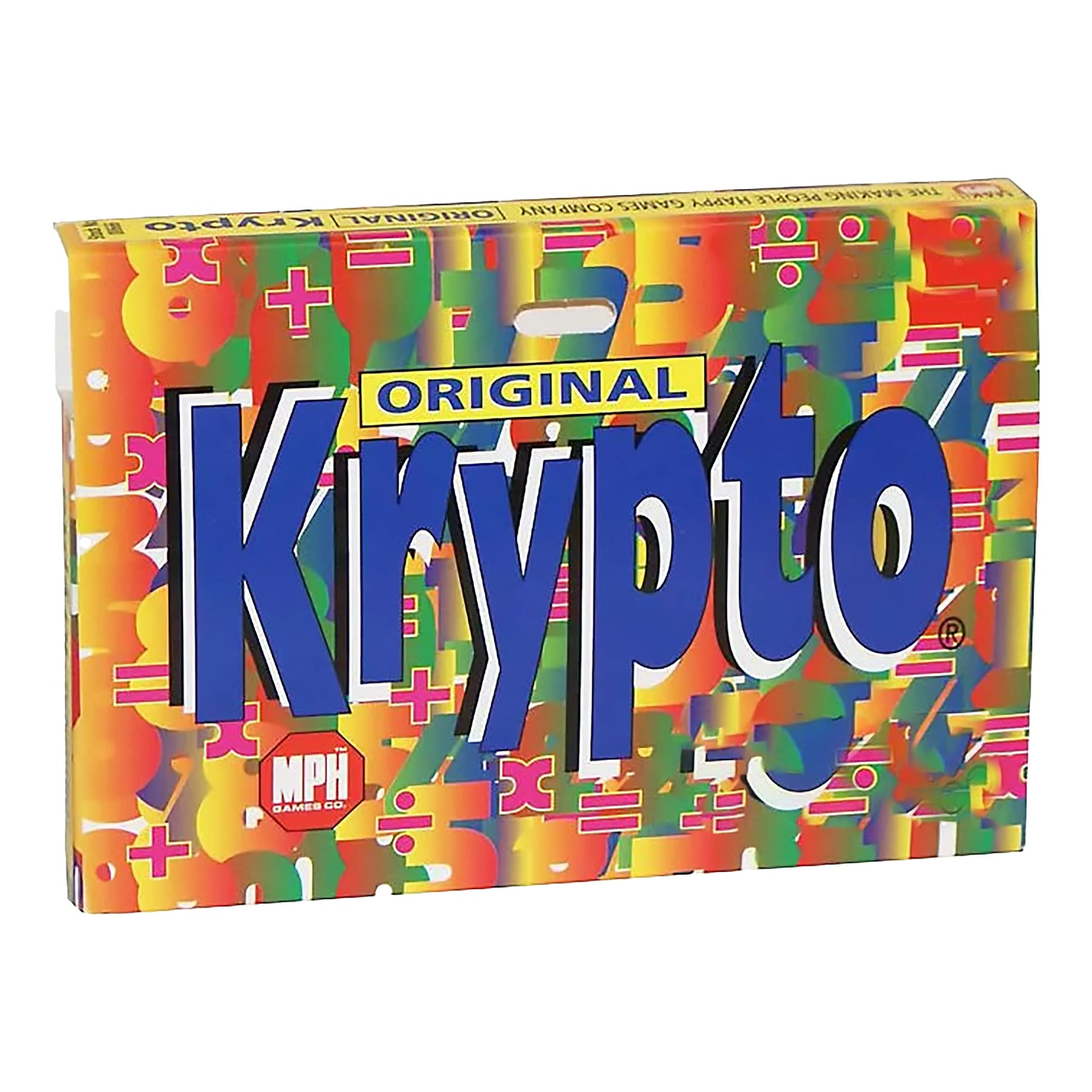 Krypto Original Arithmetic Game - Card Game of Multiplication Division, Addition, Subtraction
