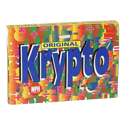 Krypto Original Arithmetic Game - Card Game of Multiplication Division, Addition, Subtraction