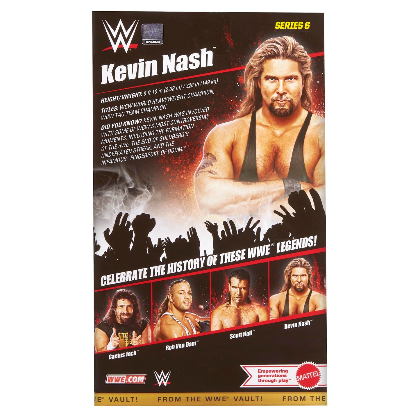WWE NWO Kevin Nash from The Vault Ringside Exclusive Series 6