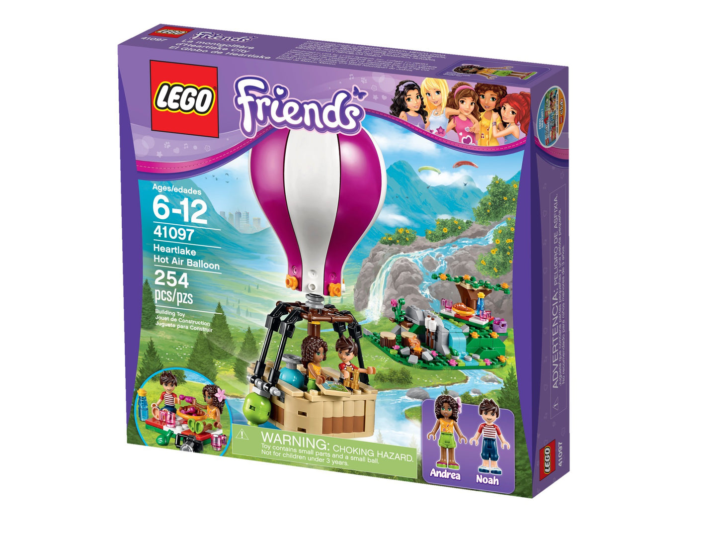 LEGO Friends 41097 Heartlake Hot Air Balloon