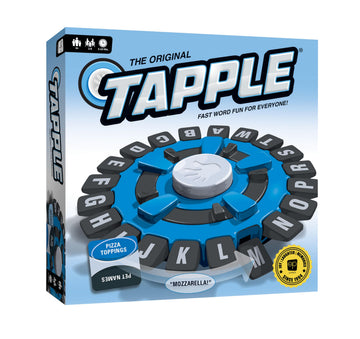 USAOPOLY The Original TAPPLE, The Fast-Paced Family Board Game,Choose a Category & Race Against The Timer to be The Last Player,Learning Word Game