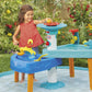 Little Tikes® 3-in-1 Splash 'n Grow Outdoor Water Play Table with Accessories and Splash Pad for Kids, Children, Boys & Girls 3+ Years