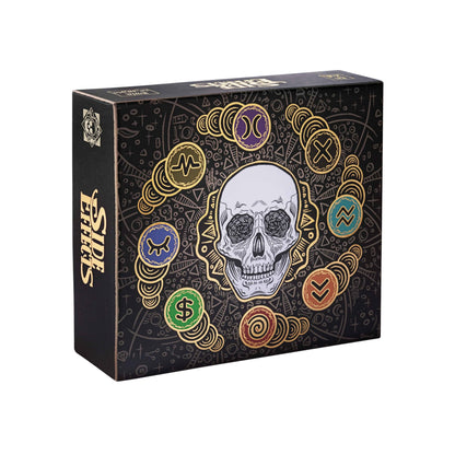 Pillbox Games Side Effects | Strategic Take that Card Game of Therapy, Medication, Disorder Cards & Chaotic Interaction | Stylish Art Game for 2-8