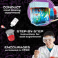 MindWare Science Academy: Zoom, Ooze & Explore Ultimate Lab 15+ Amazing Experiments for Teens & Kids Ages 8 & Up Over 40 Experiments with All