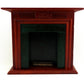 1:12 Scale Mahogany Fireplace #D1117