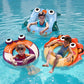 Pool Wave Kids Swim Rings Pool Floats, Toddler Inflatable Animal Swimming Tube Floaties, Summer Outdoor Water Floating Toy, Family Party Gift 3 4 5 6