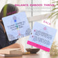 Getta Girl Aura Chakra Affirmations & Ritual Deck: 57 Daily Mindfulness & Meditation Activity Cards | Balance Mind, Body & Spirit | Wellness Self-Care
