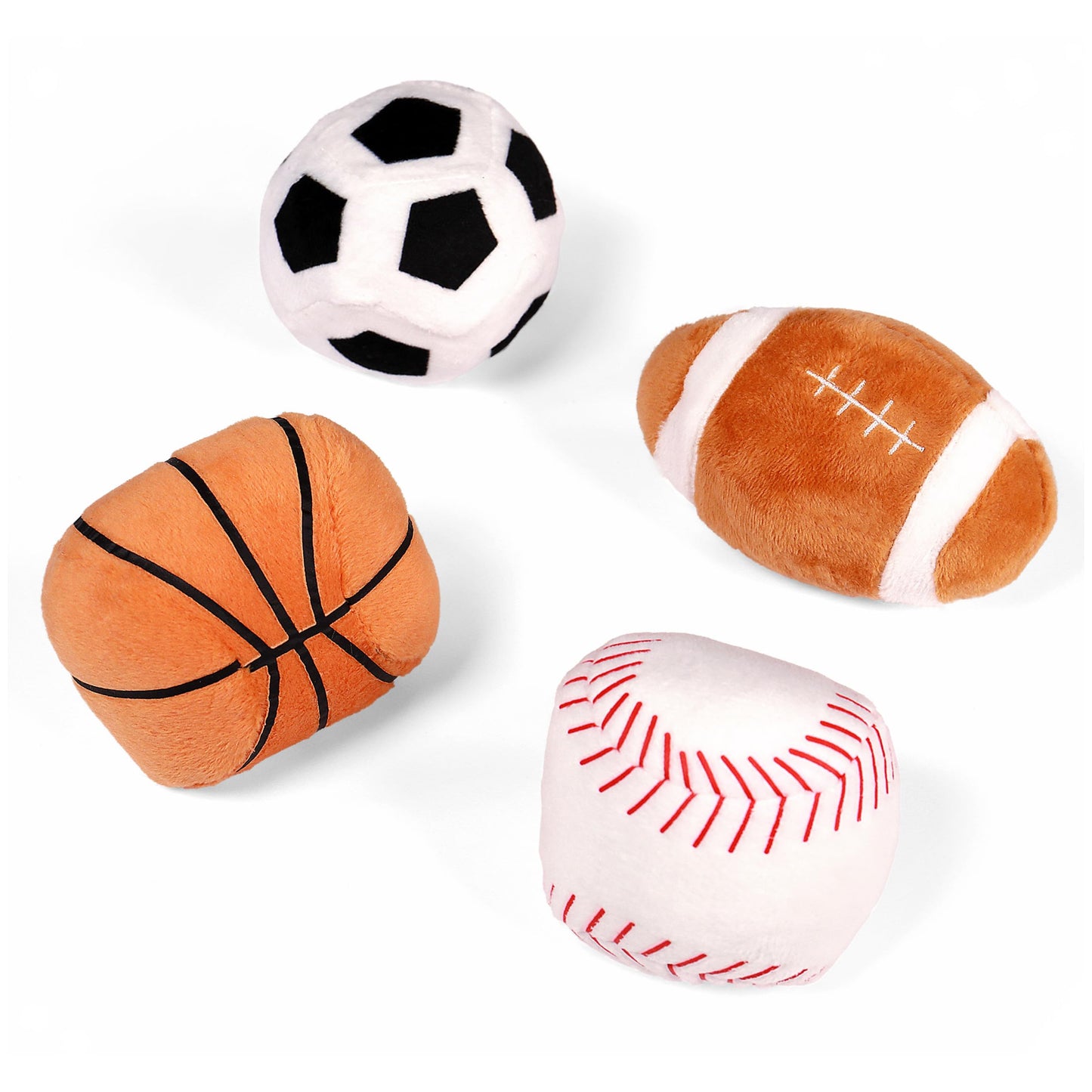 GUND Baby My First Sports Bag 5-Piece Sensory Plush Toy Playset for Babies