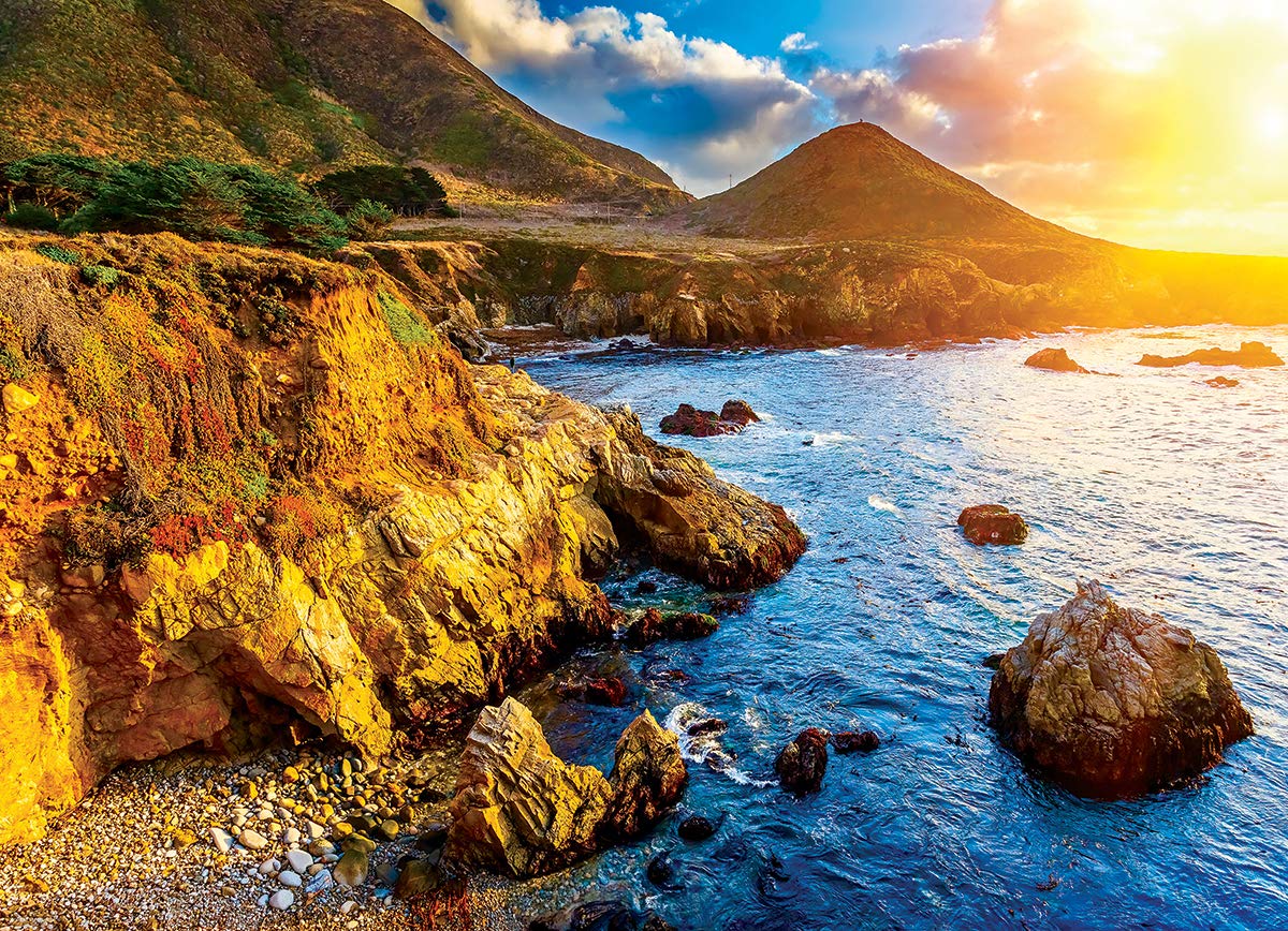EuroGraphics Sunset on The Pacific Jigsaw Puzzle (1000-Piece)