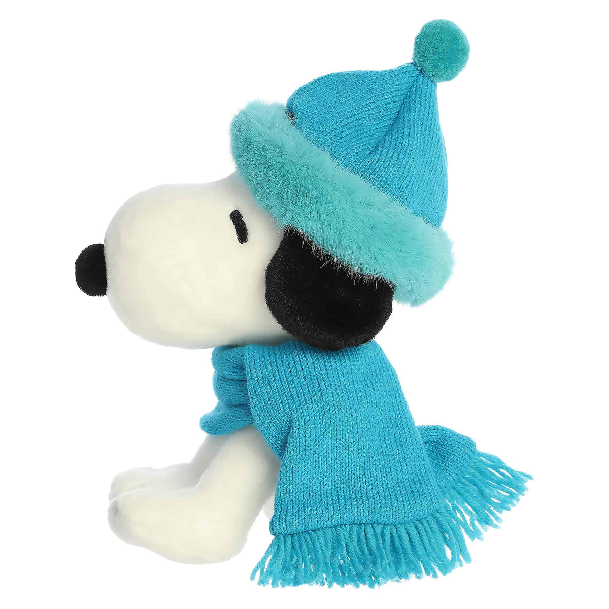 Aurora Peanuts 8" Winter Scarf Snoopy Festive Plush