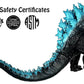 TwCare Monster vs. Kong 2021 Toy Action Figure: King of The Monsters Dinosaur Dragon, Movie Series Movable Joints Soft Vinyl, Travel Bag