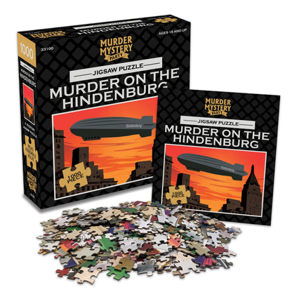 Murder on the Hindenburg 1000-Pc Murder Mystery Jigsaw Puzzle Ages 15+