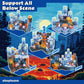 shoplease Magnetic Building Cubes for Kids, 200 Pieces, Building Blocks Set, Ages 3+, STEM Educational Toy Set